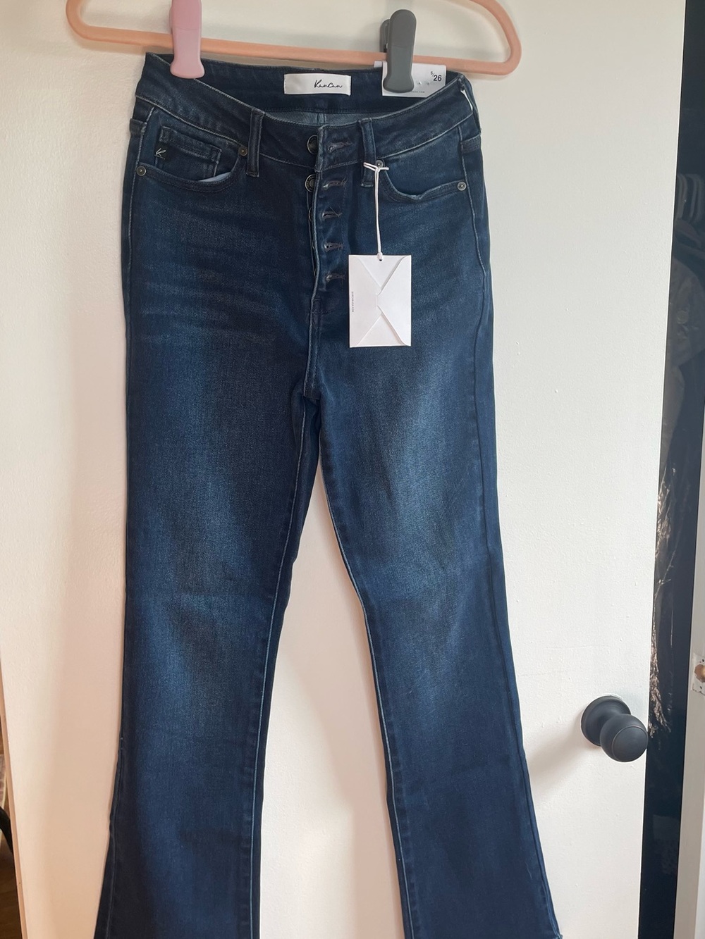 KanCan Dark Blue Bootcut Women's Jeans